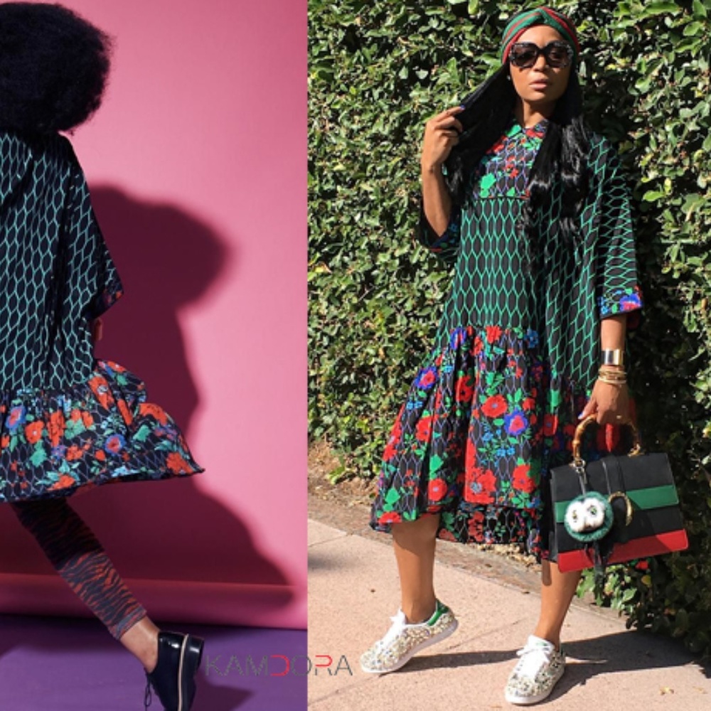 Kenzo x H&m Floral Dress